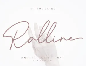 Ralline font