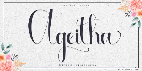 Ageitha font