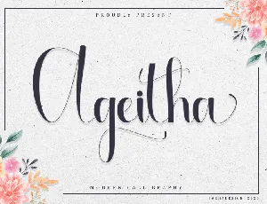 Ageitha font