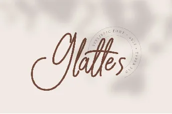 Glattes font