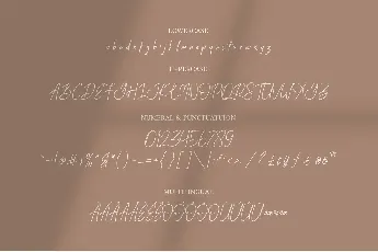 Glattes font