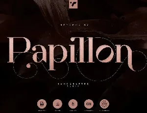 Papillon font