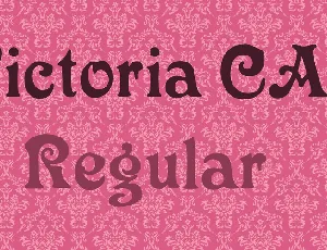 Victoria CAT font