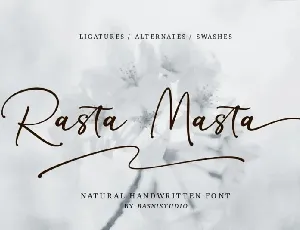 Rasta Masta font