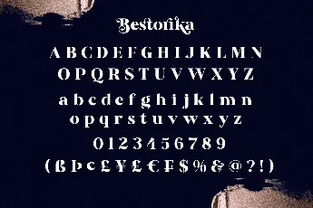 Bestorika font