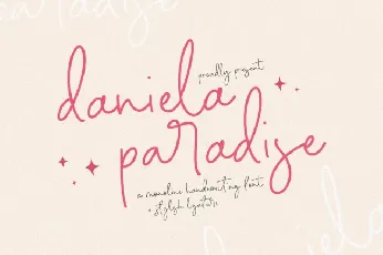 Daniela Paradise font