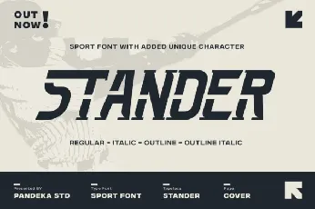 Stander font