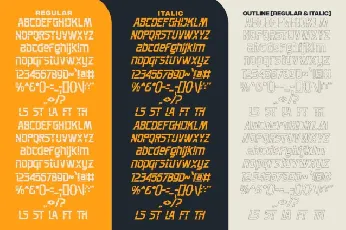 Stander font