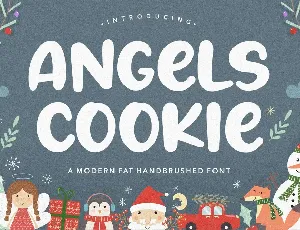 Angels Cookie font