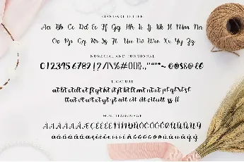 Nietta font