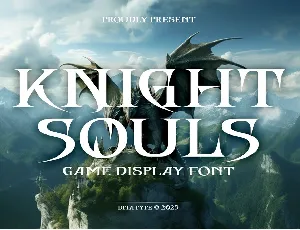 Knight Souls font