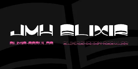 JMH Elixir font