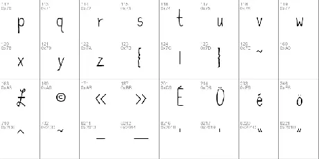 High Fiber font