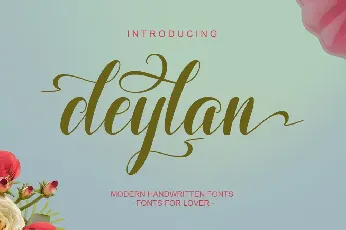 Deylan font