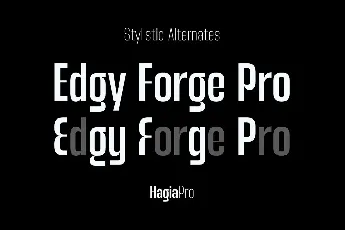 Hagia Pro font