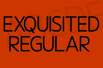 Exquisited font