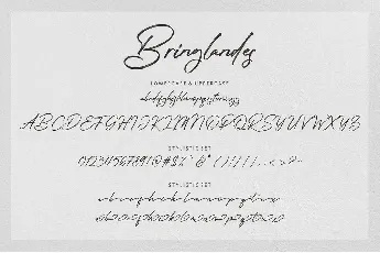 Bringlandes font