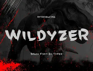 Wildyzer font