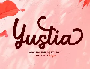 Yustia font