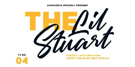 Lil Stuart font