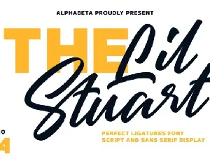 Lil Stuart font