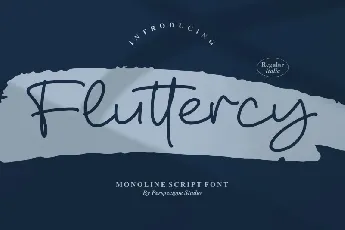 Fluttercy font