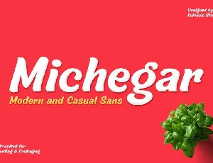 Michegar font