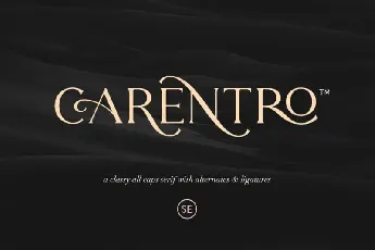 Carentro Serif font