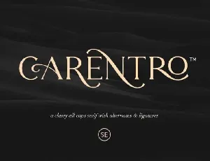 Carentro Serif font