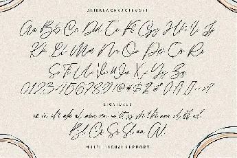 Alinnea Signature font