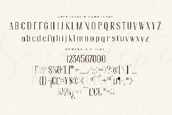 Sutherla Romance font