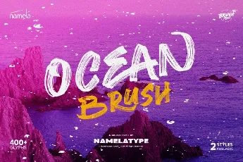 Ocean Brush font