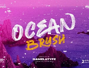 Ocean Brush font