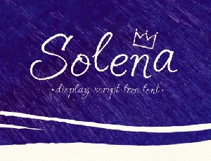 Solena Free font