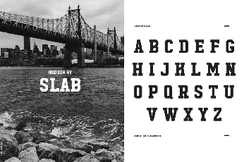 Hudson NY font