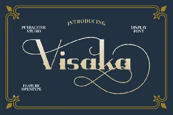 Visaka font