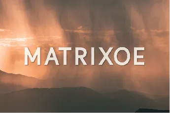 Matrixoe font