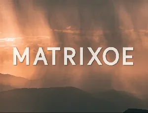 Matrixoe font