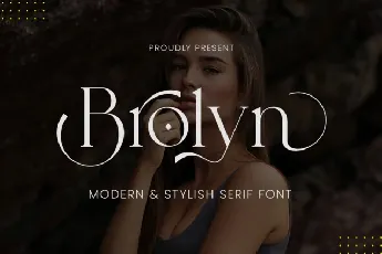 Brolyn font