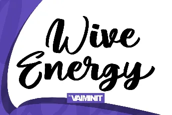 Wive Energy font