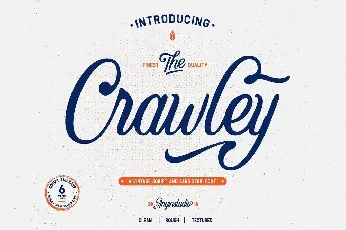 The Crawley Script Free font