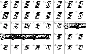 Elektroblooming Demo font