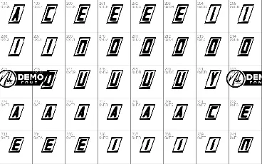 Elektroblooming Demo font