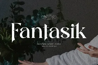 Fantasik font