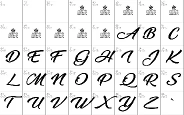 Millenia font