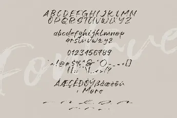 Fontrue font