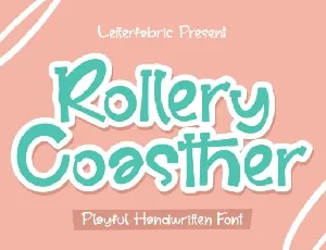 Rollery Coasther font