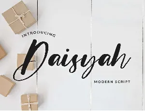 Daisyah font