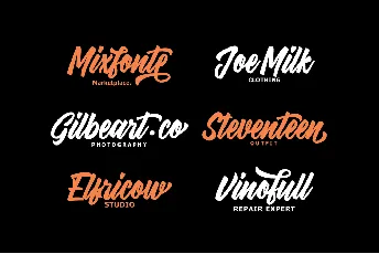 Dartybe Script font