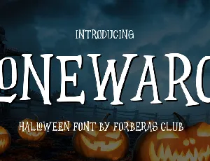 LONEWARC font